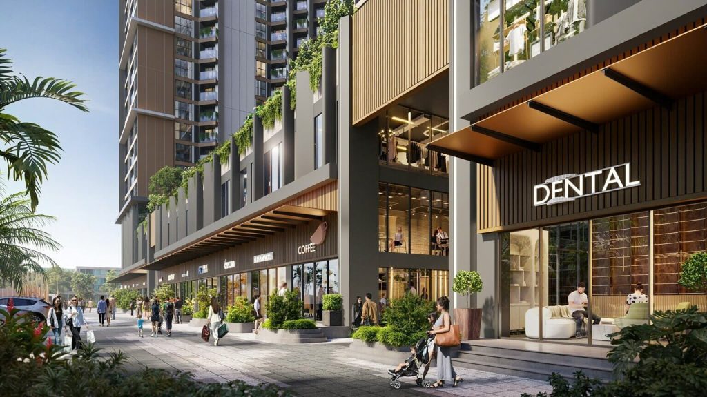 Aria Bay 32 Shophouse chân đế dự án Aria Bay Hạ Long